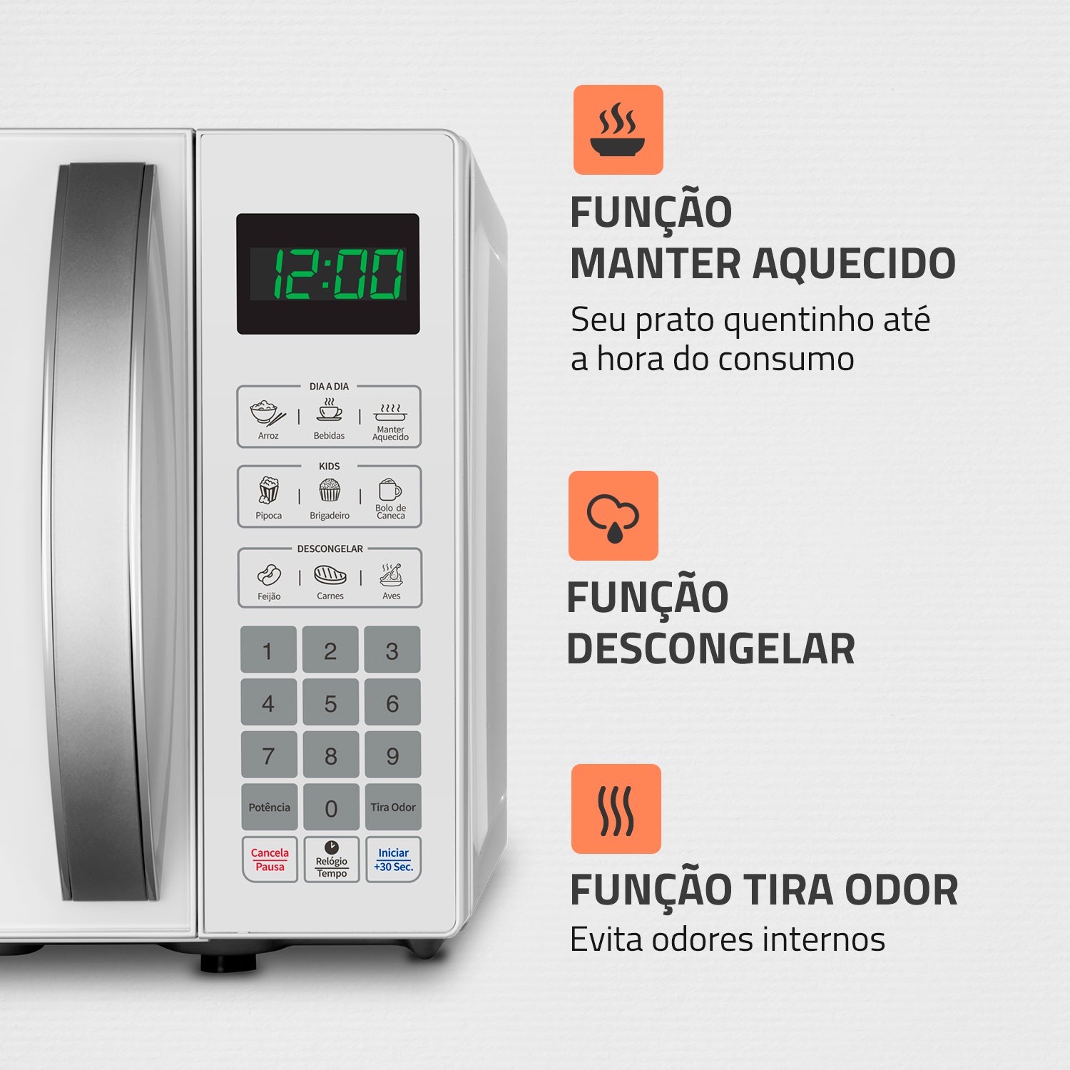 Microondas Mondial Mo 01 21 W 1200w 21 Litros 127v White 110v Microondas Mondial Mo 01 21 W 1200w 21 Litros 127v White 110v